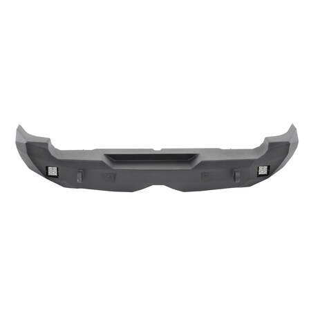 SMITTYBILT 07-15 FJ CRUISER M1 TRUCK BUMPER - REAR - INCLUDES A PAIR OF S4 SPOT A 614850